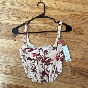Urban outfitters corset top